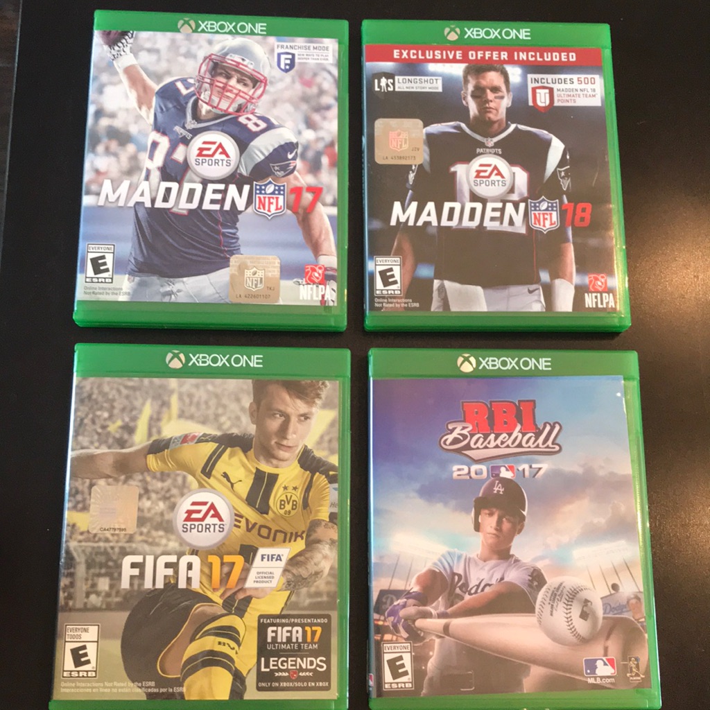 Four Xbox One Game Four Xbox One Game